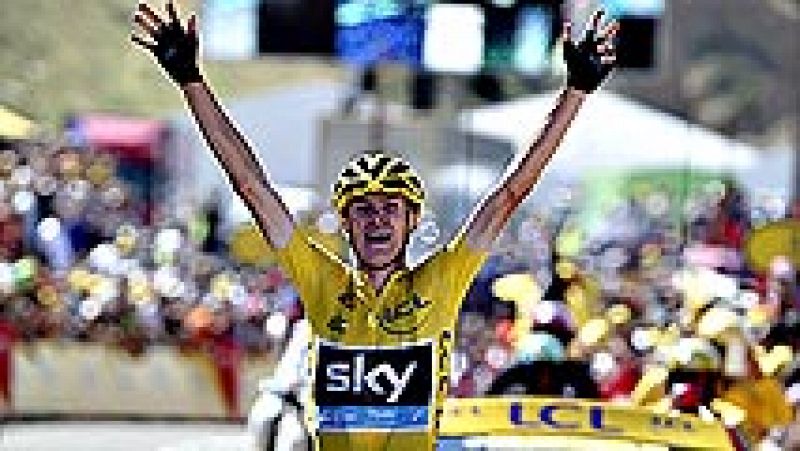 El británico Chris Froome se impuso hoy en la primera etapa de alta montaña del Tour de Francia y afianzó su ventaja en la general, en la que el colombiano Nairo Quintana, tercero en la meta, parece el único capaz de plantarle cara. El ciclista del S
