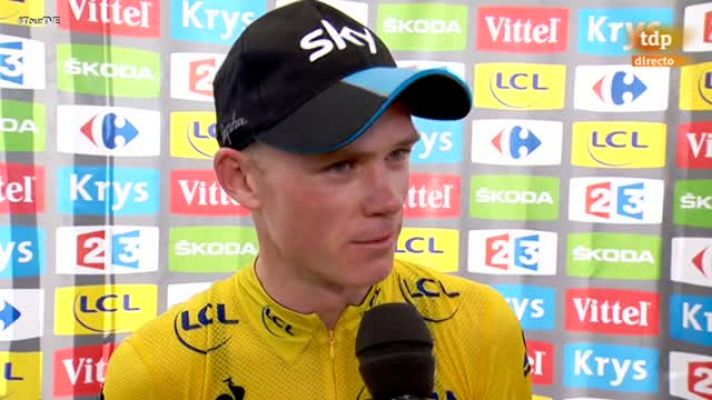 Tour de Francia - Froome, tras su golpe de autoridad: "No me lo creo"
