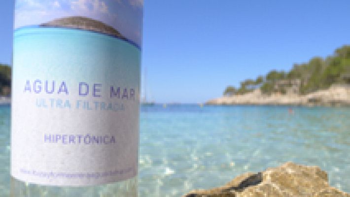 El agua salada de Ibiza, un agua muy beneficiosa