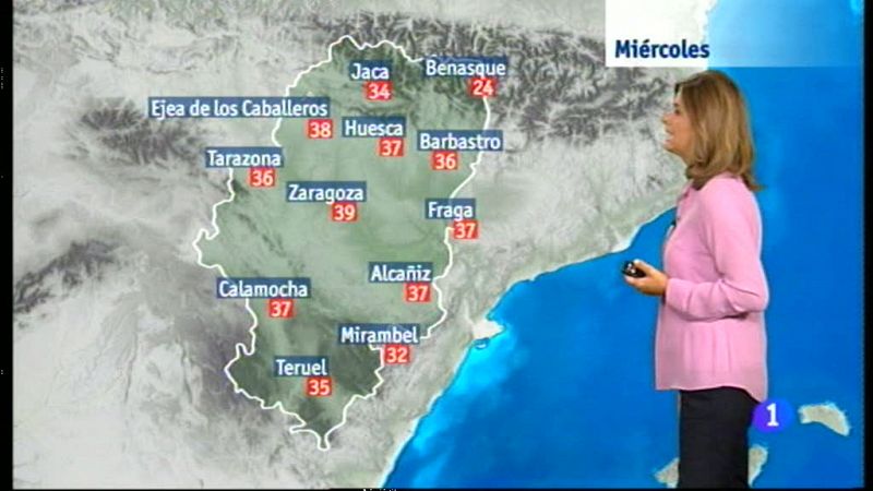  El tiempo en Aragón - 15/07/15