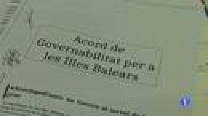 Informatiu Balear - Primera reunió de la comissió de seguiment del Pacte de Governabilitat