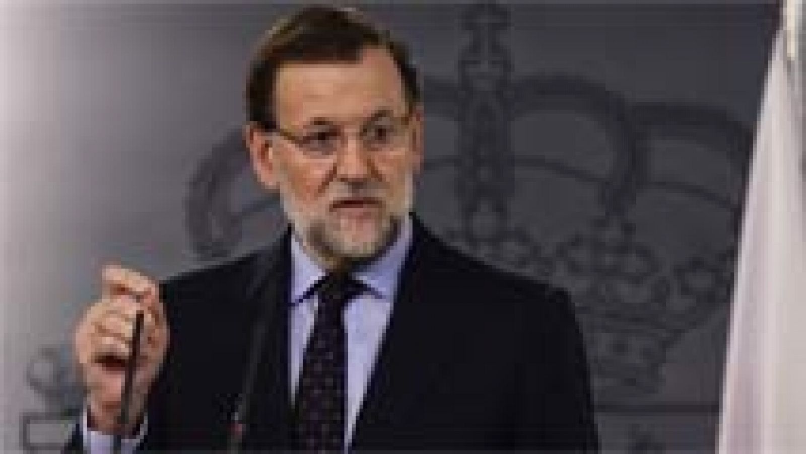 Telediario 1: Rajoy: "No va a haber independencia en Cataluña" | RTVE Play