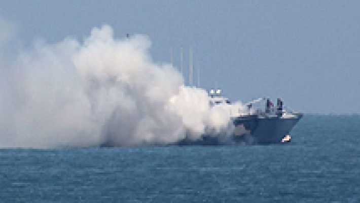 Un ataque con un cohete destruye una embarcación militar egipcia en el Mediterráneo