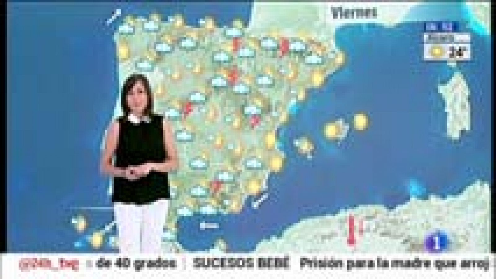 El tiempo: Bajan algo las temperaturas | RTVE Play