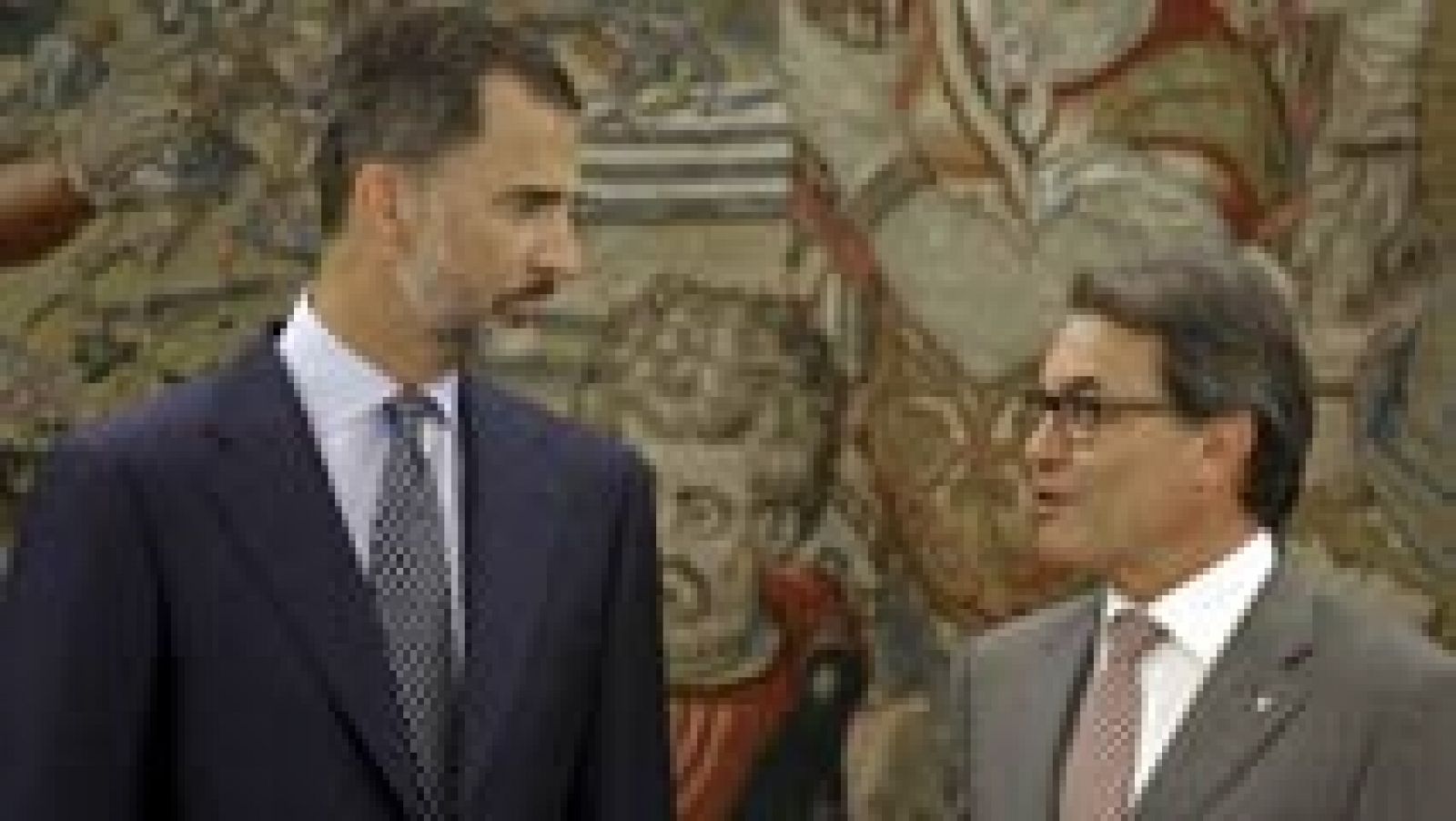 Sin programa: Artur Mas a su llegada a Zarzuela: "Vengo en son de paz" | RTVE Play