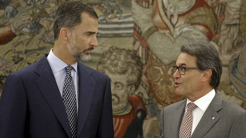 Artur Mas a su llegada a Zarzuela: "Vengo en son de paz"
