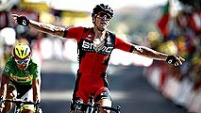 El belga Greg Van Avermaet tir de sus aptitudes de "clasicmano" para imponerse sobre la misma lnea de meta al eslovaco Peter Sagan (Tinkoff) en la decimotercera etapa disputada entre Muret y Rodez, marcada por un intenso calor que no alter la gen