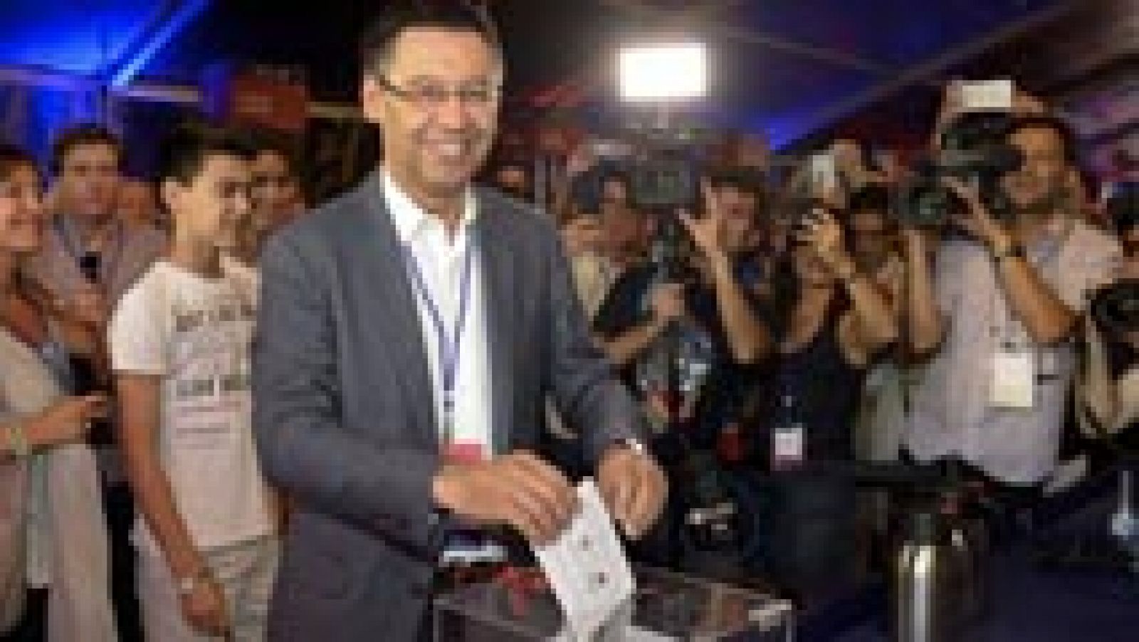 Telediario 1: Alta participación en las elecciones a la presidencia culé | RTVE Play