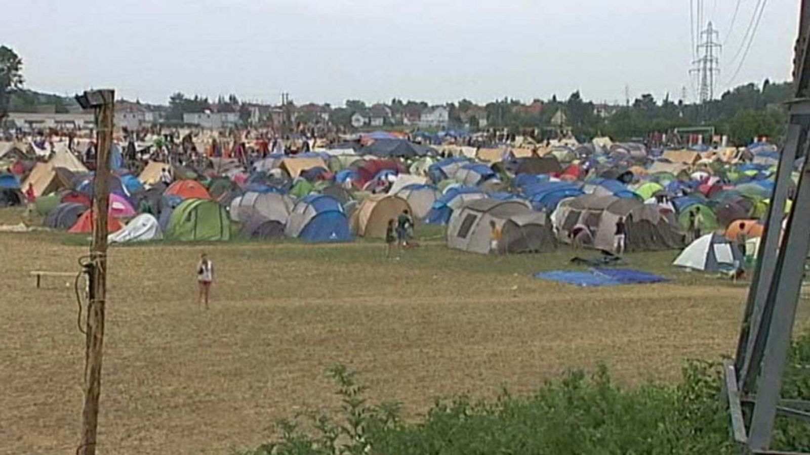 Evacúan a 15.000 jóvenes en Estrasburgo por una tormenta