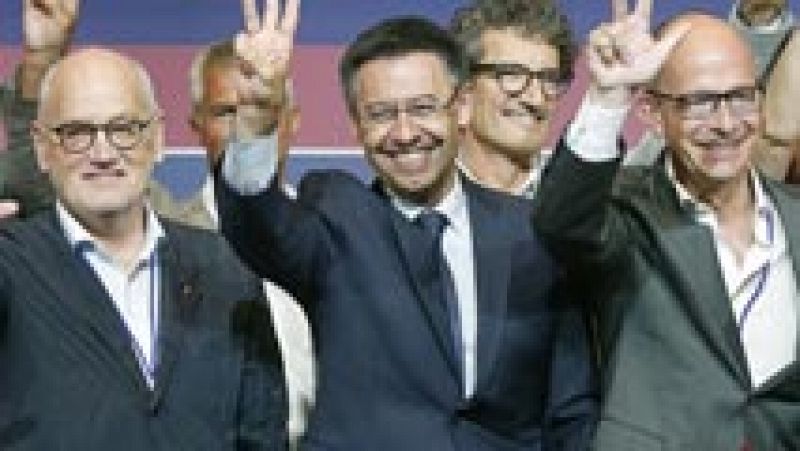 Bartomeu, presidente del Barça hasta 2021