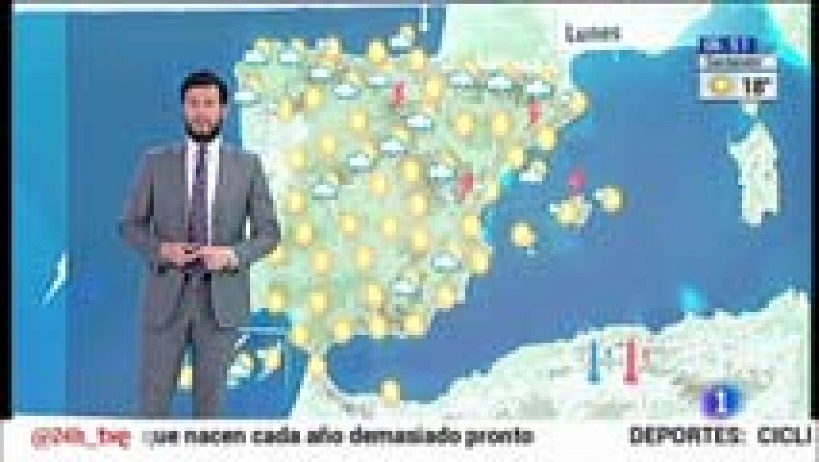 Calor intenso en la mitad sur y valle del Ebro - El tiempo | Ver
