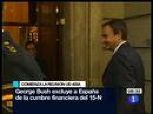 Telediario 1 - Telediario en 4' - 23/10/08