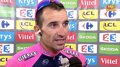 El espaol Rubn Plaza logr su primera victoria en el Tour de Francia como el hombre ms rpido de una larga escapada que culmin en solitario en la meta de Gap, por delante del eslovaco Peter Sagan y del colombiano Jerlinson Pantano.
