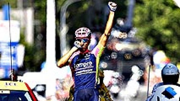 El español Rubén Plaza culmina una escapada con su primer triunfo en el Tour