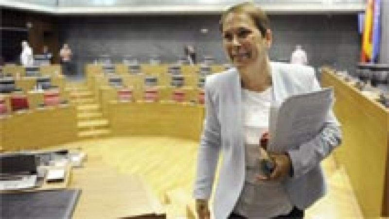 Uxue Barkos, investida nueva presidenta de Navarra