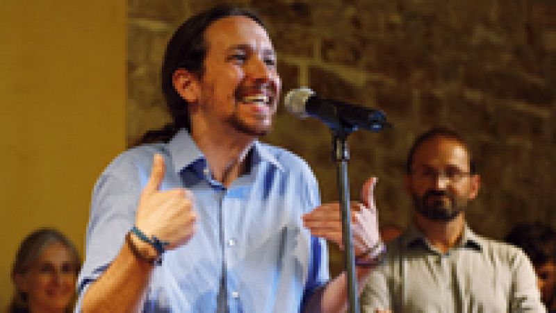 Pablo Iglesias presenta su candidatura con ICV-EUiA