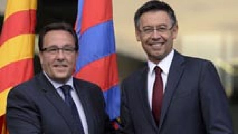 Bartomeu toma posesión como presidente del Barça