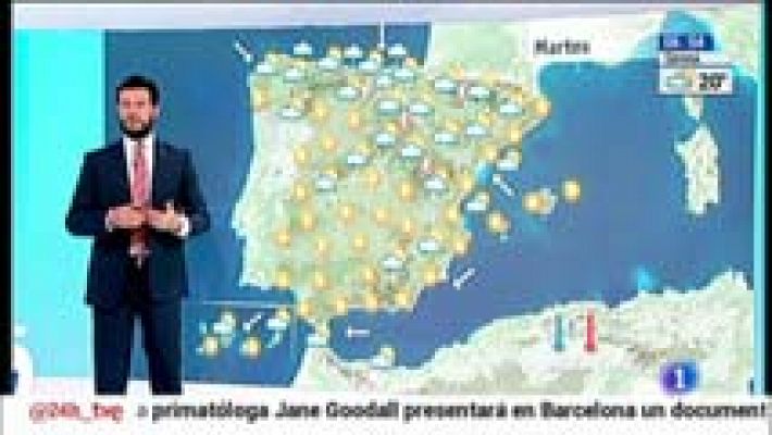 Alerta por tormentas y ola de calor