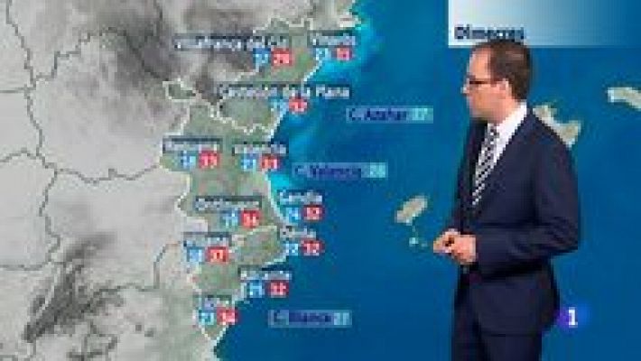 L'informatiu - Comunitat Valenciana - El tiempo en la Comunidad Valenciana - 21/07/15