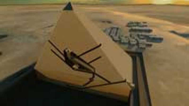 Consiguen ver el interior de la Gran Pirámide con la ayuda de un robot teledirigido