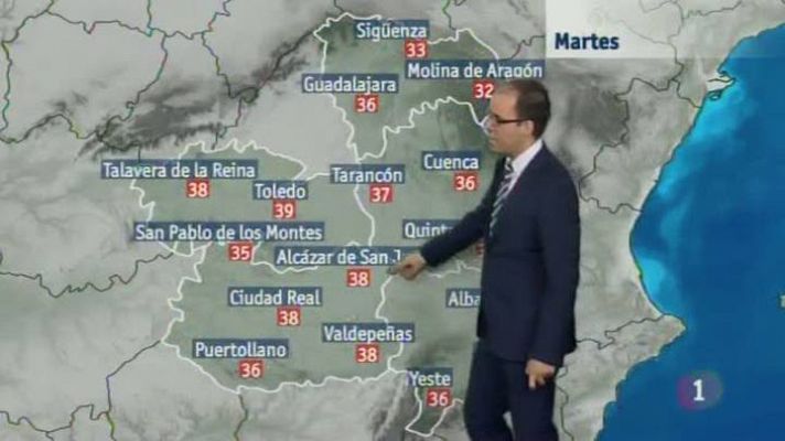 El tiempo en Castilla-La Mancha - 21/07/15