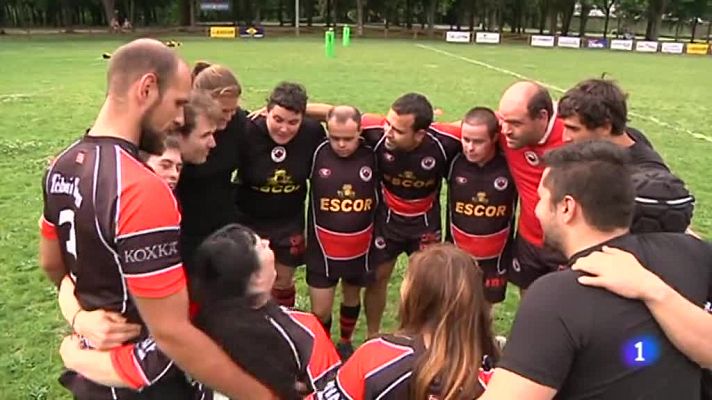 Telediario 1 - El rugby y su uso como herramienta de inclusión