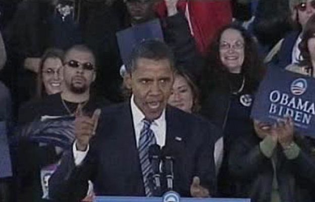  - Obama interrumpe su campaña