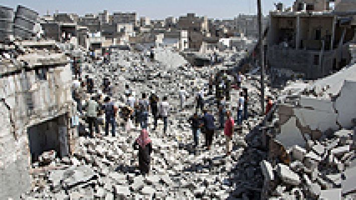 Telediario 1 - Antonio Pampliega, Ángel Sastre y José Manuel López, tres periodistas experimentados en zonas de conflicto