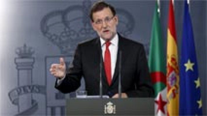 Rajoy, a los independentistas: "El Gobierno está preparado"