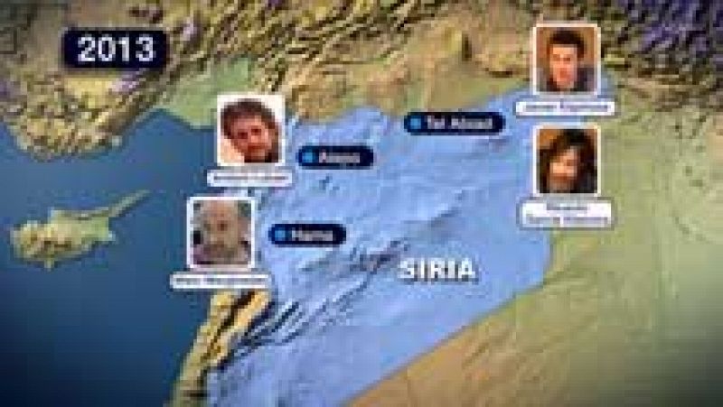 Los últimos secuestros de informadores españoles ocurrieron en 2013