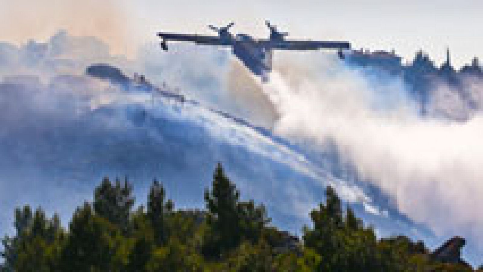 Telediario 1: Los desalojados por un fuego en Girona vuelven a sus casas | RTVE Play