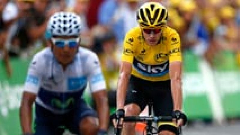 El alemán Simon Geschke firmó su primera victoria en el Tour de Francia, la quinta de un ciclista germano en la presente edición, mientras que el británico Chris Froome aguantó los ataques del colombiano Nairo Quintana y el español Alberto Contador se cayó y se aleja del podium.
