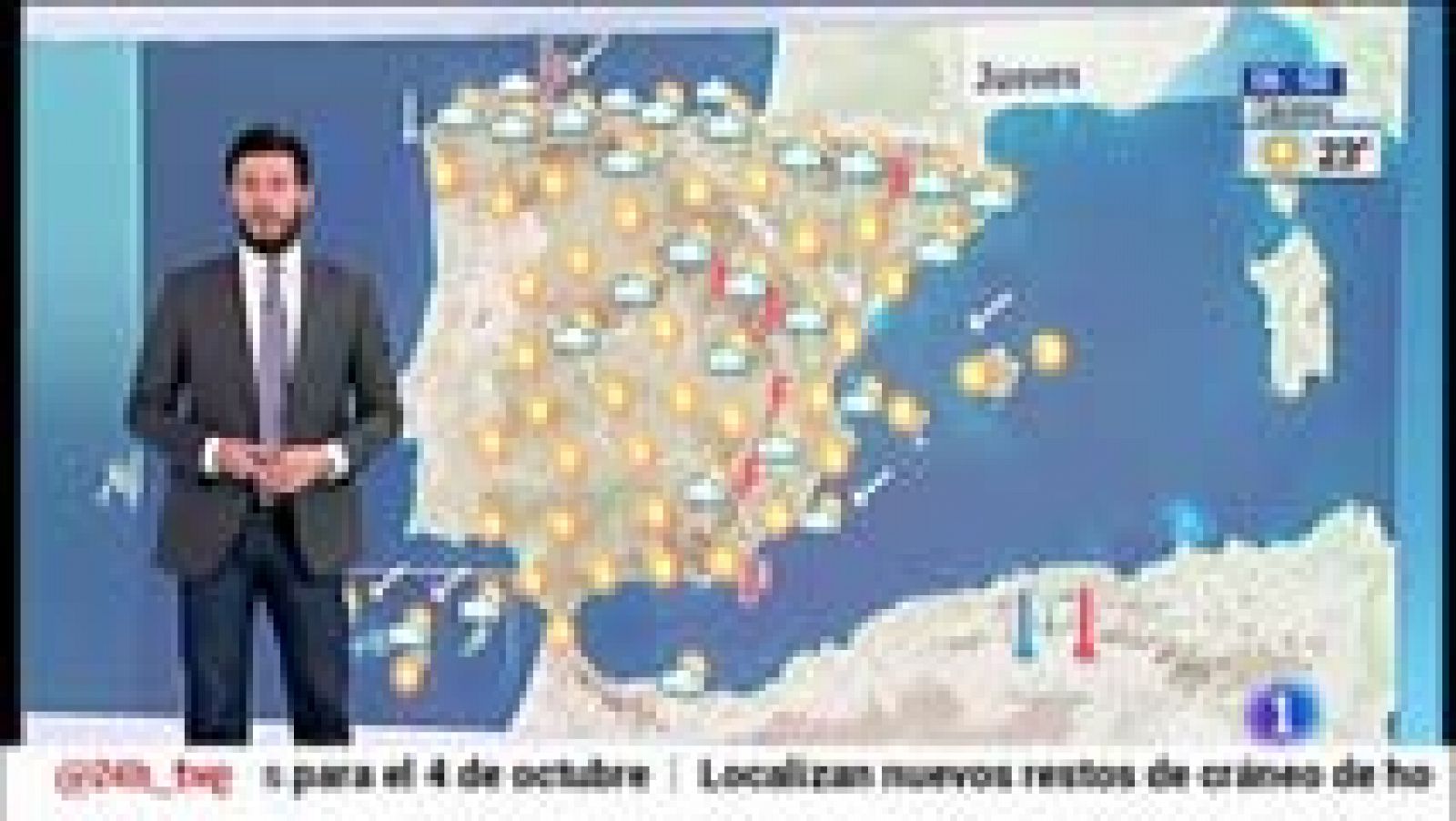 El tiempo: Alerta por tormentas en el este peninsular | RTVE Play