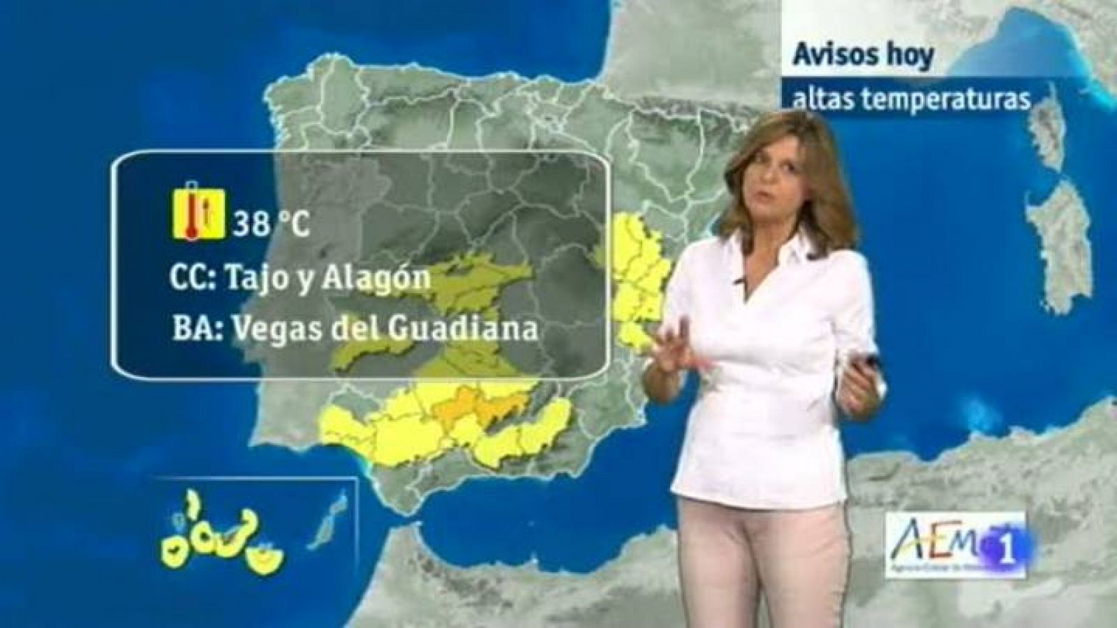 Noticias de Extremadura: El Tiempo en Extremadura - 23/07/15 | RTVE Play