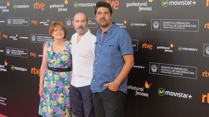 Presentación de las películas españolas en el Festival de Cine de San Sebastián