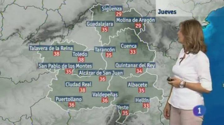 El tiempo en Castilla-La Mancha - 23/07/15