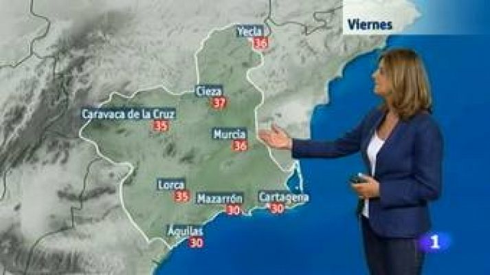 El tiempo en la Región de Murcia - 24/07/2015