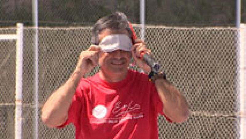 Málaga, Valencia y Madrid abren las primeras escuelas de tenis para ciegos
