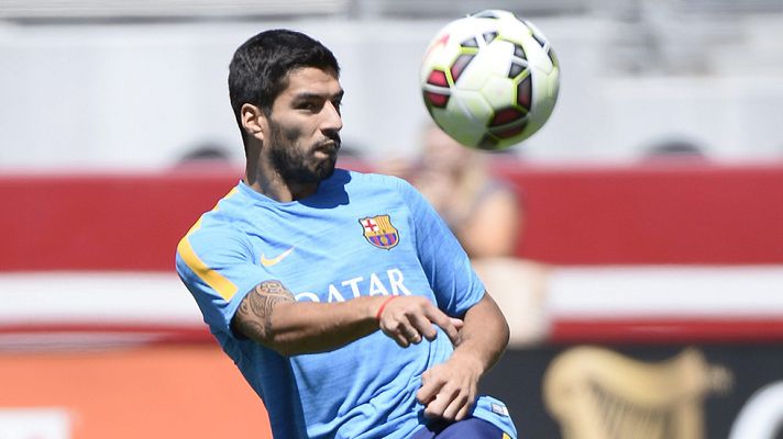 Telediario 1 - Luis Suárez: "Arda y  Aleix Vidal vienen a ayudar"
