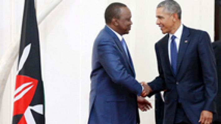 Barak Obama inaugura en Kenia la Cumbre Global de Emprendedores