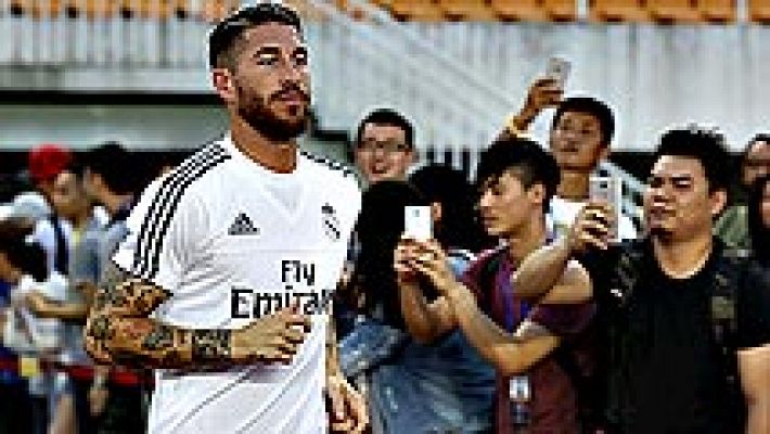 Telediario 1 - Florentino Pérez y Sergio Ramos podrían acercar posturas en China