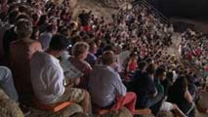 Telediario 1 - El Festival de Teatro Clásico de Mérida viaja hasta Medellín, en Badajoz