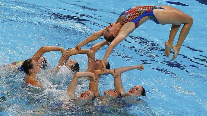 - Natación sincronizada. Preliminares Combo Libre
