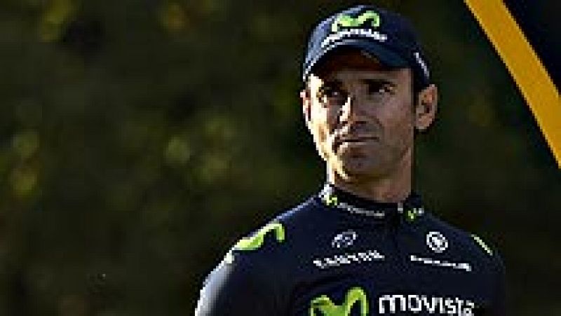 Alejandro Valverde (Movistar) seal que el tercer puesto en el podio supona "una gran satisfaccin y una recompensa a muchos aos de sacrificio".