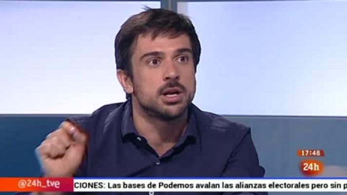 Ramón Espinar, senador de Podemos