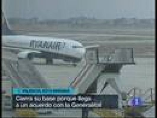  - Ryanair cierra en Valencia