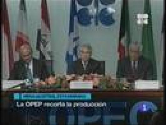  - La OPEP recorta la producción