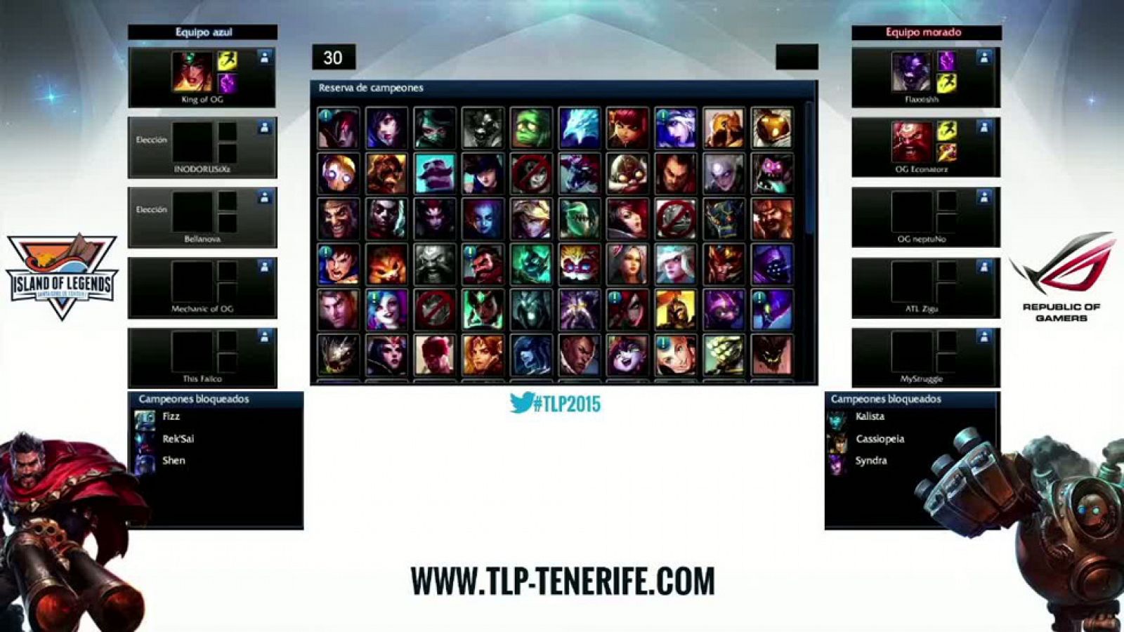TLP Tenerife: 2ª Semifinal de League of Legends - Overgaming vs CoolLife