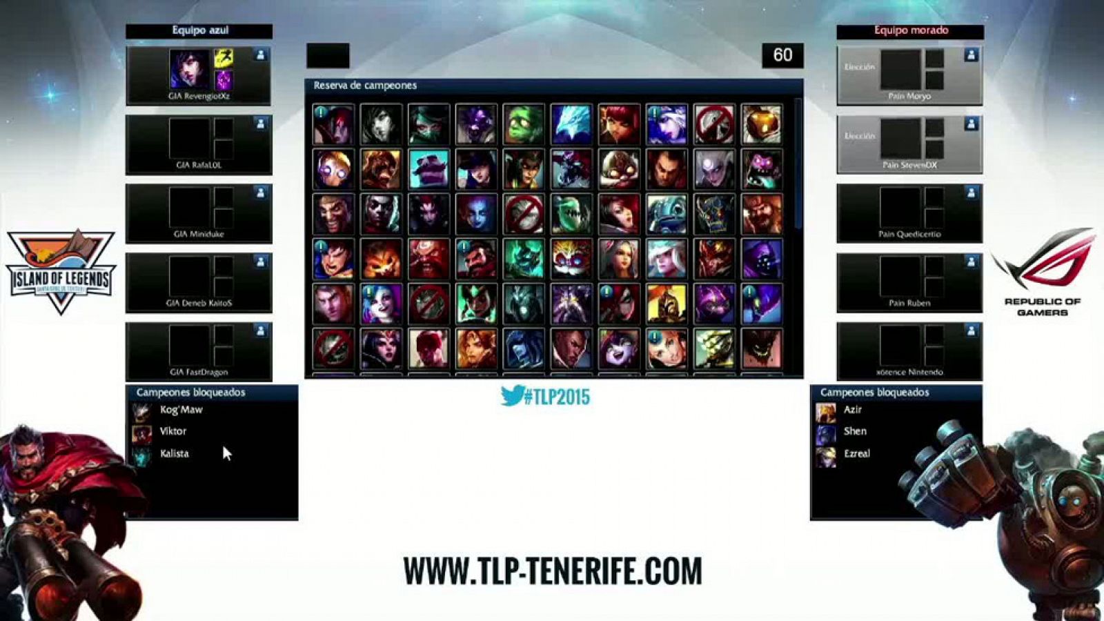 TLP Tenerife: 1ª Semifinal de League of Legends - Underdoges vs Pain Gaming