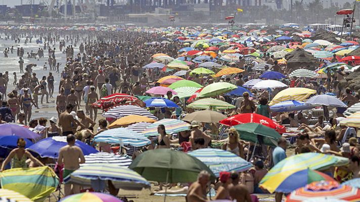 El tiempo - Tormentas localmente fuertes en Cataluña y sistema Ibérico